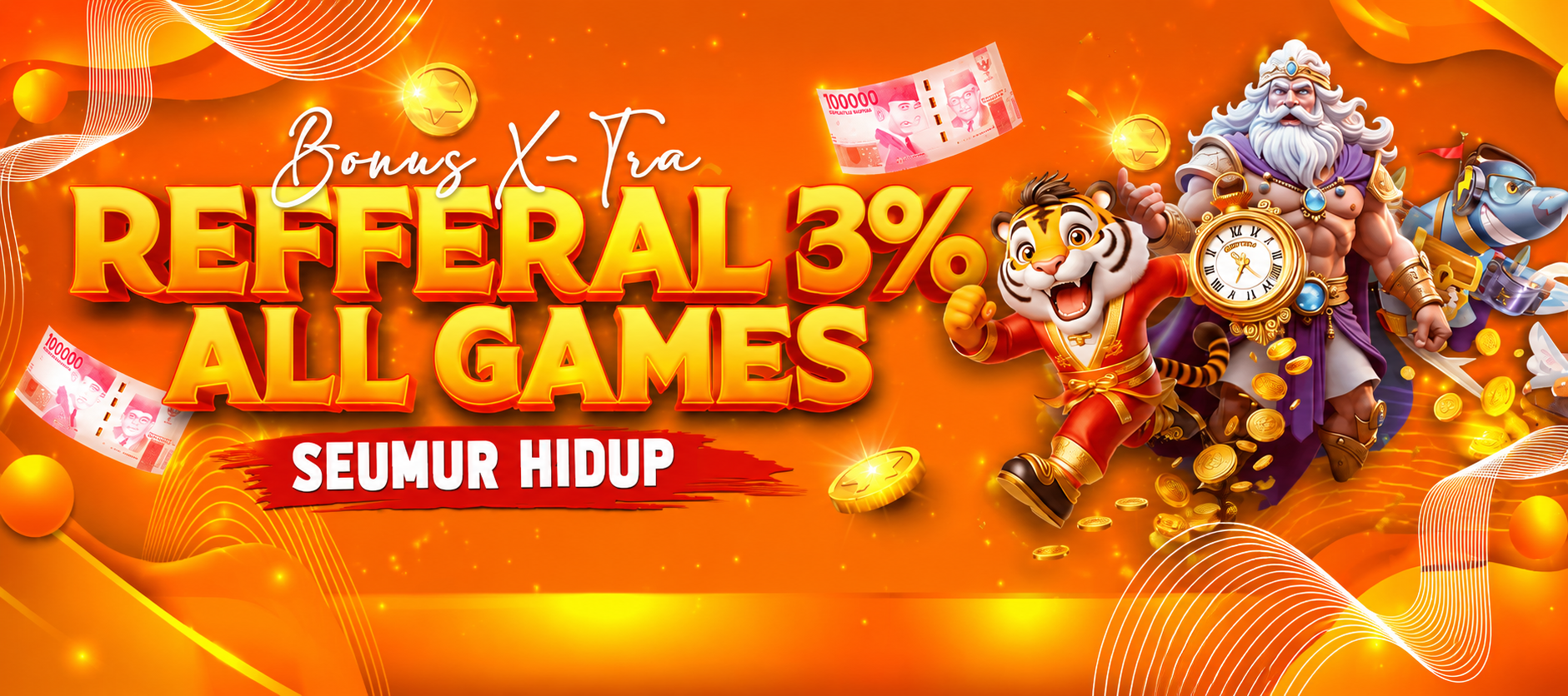 BONUS REFFERAL 3%
